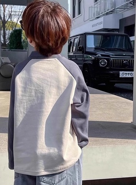 2025年秋冬季儿童德绒长袖T宝宝打底衫男女童半高领内搭保暖上衣