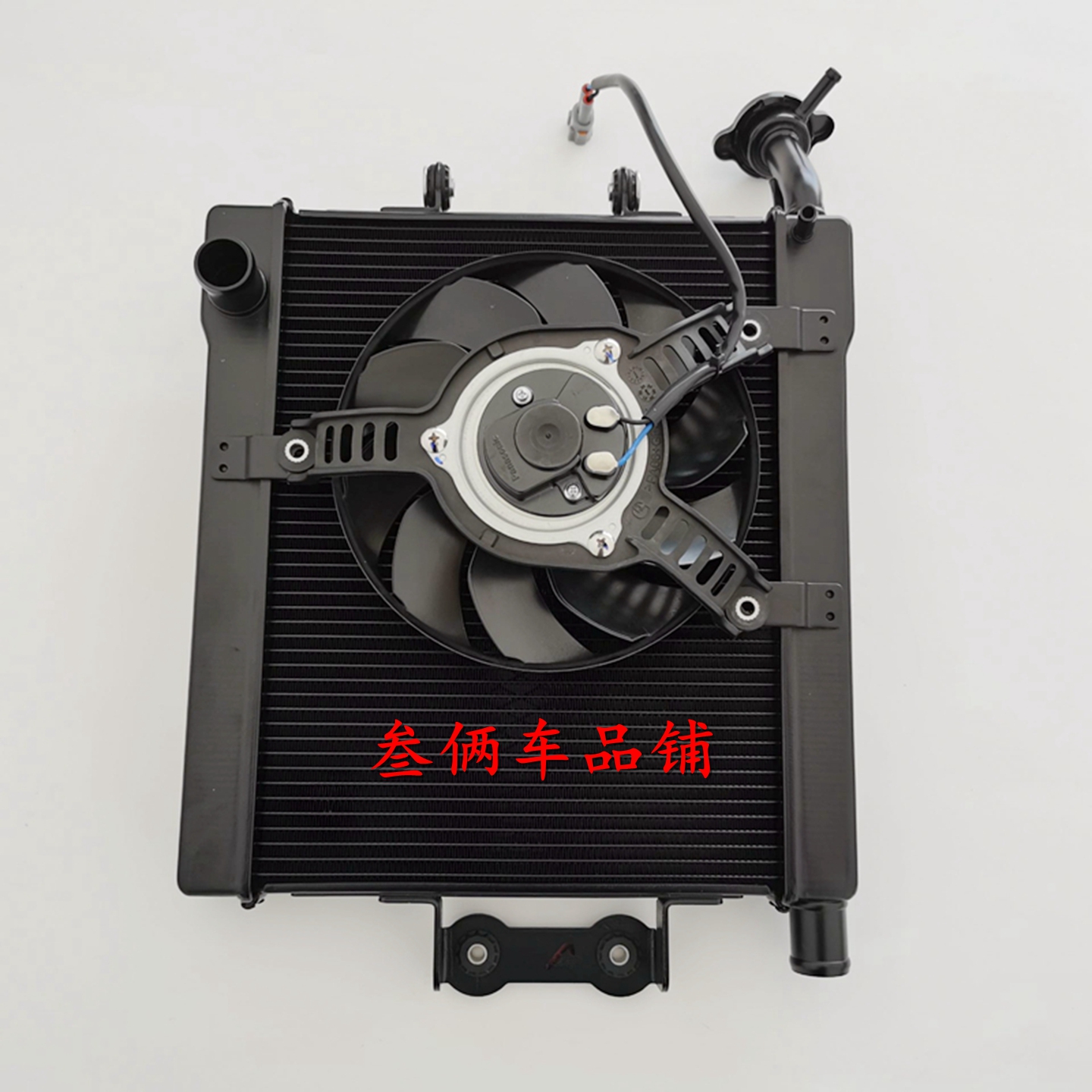 适用奔达原装LFC/LFS700 BD燎700-2摩托车水箱散热器水箱总成风扇