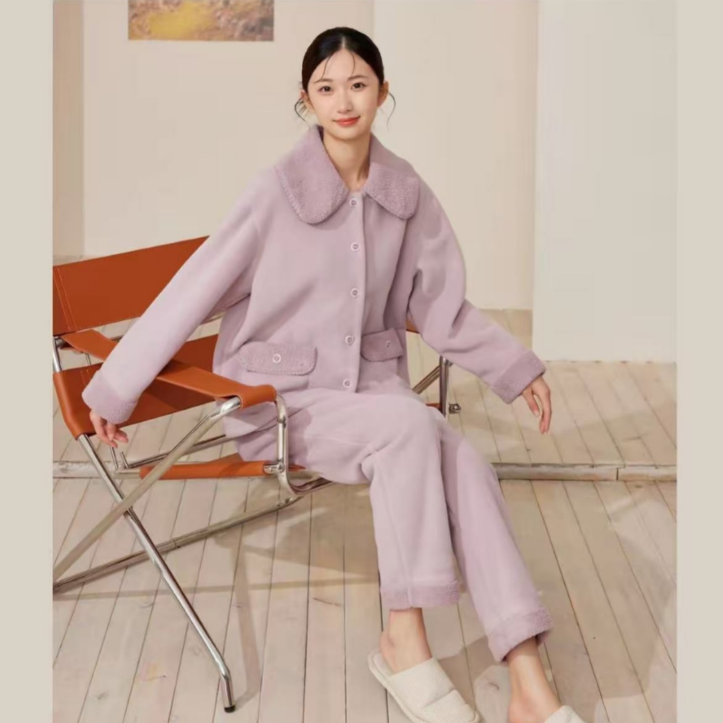 弗劳思女士保暖家居服套装