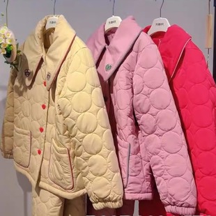 专柜正品弗劳思家居服冬款加厚女款保暖 B33D293三层夹棉睡衣女士