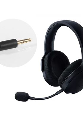 适用于雷霆齿鲸V2 梭鱼x耳机麦克风咪杆Razer Barracuda X麦克风