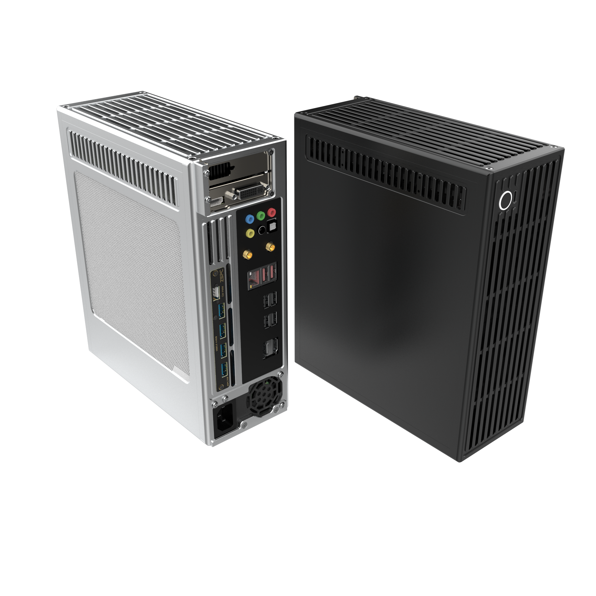 【改款】ZS-D2/ITX半高刀卡电脑机箱 版本V4\ 4.9L