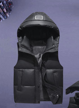 加厚坎肩保暖潮流情侣冬季服背心