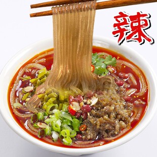 湖南红薯粉纯手工地瓜粉丝粉条新化牛肉粉正宗向东街酸辣牛肉米线