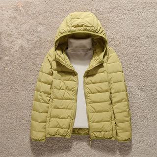春秋白鸭绒2025新款轻薄羽绒服女短款轻便高端超薄小个子外套妈妈