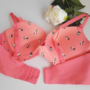 桑扶兰旗下品牌 happbra光面无痕一片式内衣乳罩女士聚胸百搭文胸