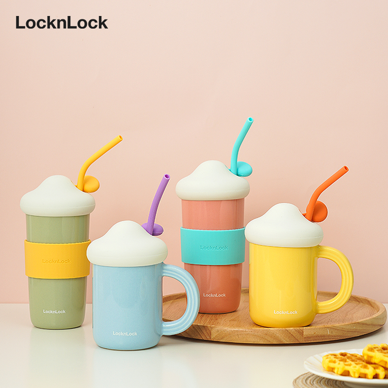 乐扣乐扣水杯情侣创意咖啡陶瓷杯