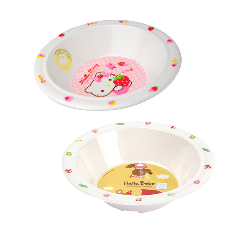 乐扣乐扣hello bebe kitty儿童幼儿自用训练离乳碗餐具lbb459