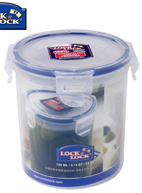 乐扣乐扣密封保鲜盒圆形收纳盒 收纳盒 储物盒汤罐HPL932D