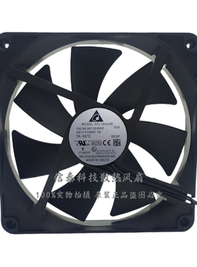 台达 14cm厘米 14025轴流风机 EC100V-220V工业机柜静音散热风扇