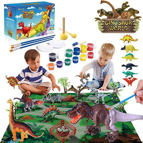 dinosaur toys, kids crafts painting kit - arts and crafts fo