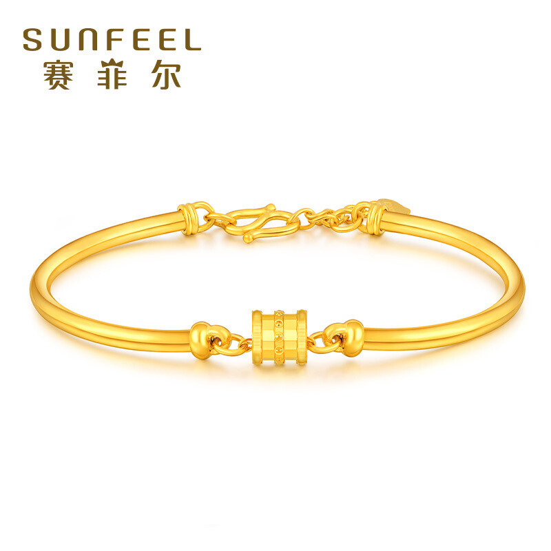 Sunfeel gold 999.9 Waistline gold Bracelet temperament Bracelet Waistline Gold bracelet Refinement Giftsin the Jewelry/Diamond/Jade/Gold , Gold jewelery (New) , Bracelets  category - from Buy2taobao.com to provide professional Taobao agent buy service