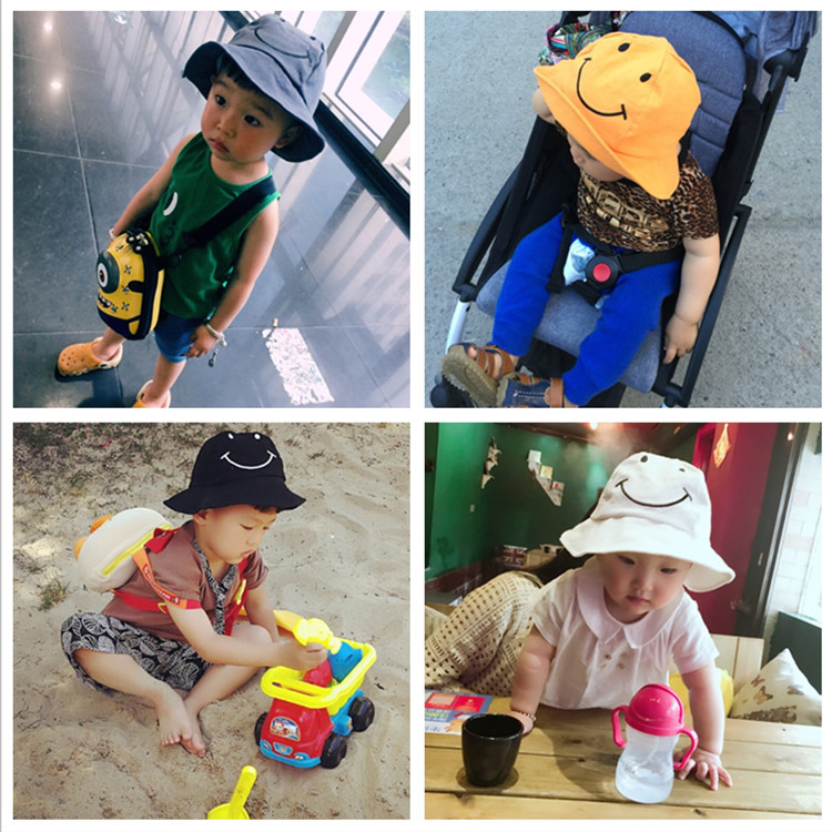the republic of korea children Hat men and women baby Smiling face sunshade Dayan Mao Fisherman hat Sunscreen hat summer Traveling Visorin the Children/Baby/Family fitted , Hat/Muffler/Masks/Gloves/Earmuffs/Booties , Hat  category - from Buy2taobao.com to provide professional Taobao agent buy service