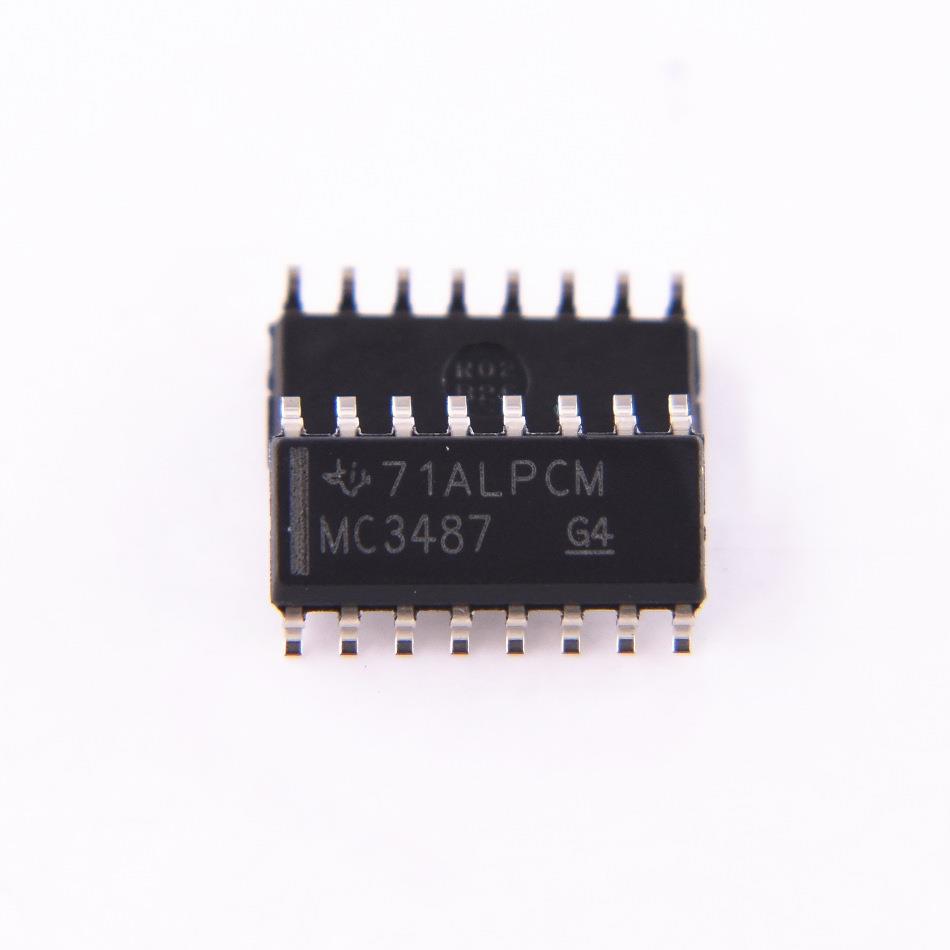 原装正品 贴片 MC3487DR SOP-16 四路差分线路驱动器芯片