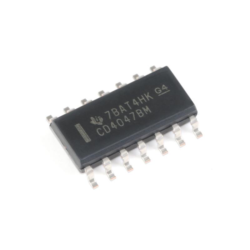 原装正品CD4047BM96 SOIC-14 CMOS低功耗单稳态/不稳定多谐振荡器