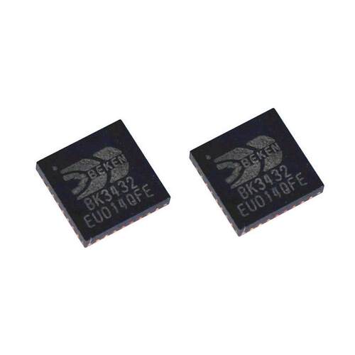 原装正品 BK3432QN32E 丝印BK3432 封装QFN32 5.0双模蓝牙数据芯
