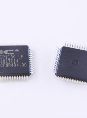 全新原装 IP113CLF    IP113C-LF封装QFP48光纤收发器芯片