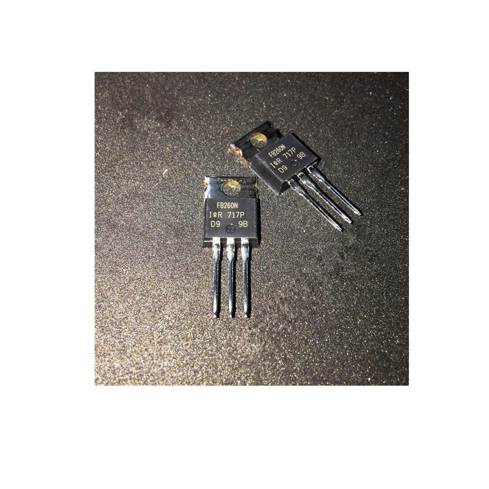 全新原装 IRFB260NPBF封装TO-220 N沟道 200V/56A 直插MOSFET芯片