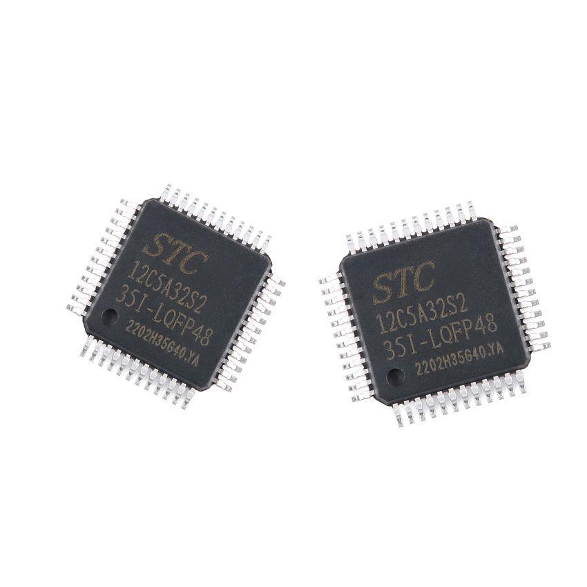 原装正品 12C5A32S2-35I-LQFP48 微处理器 单片机芯片