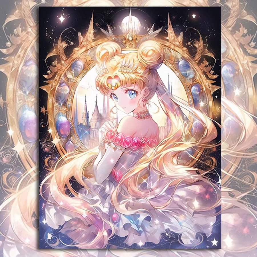 美少女战士钻石画满钻2025新款