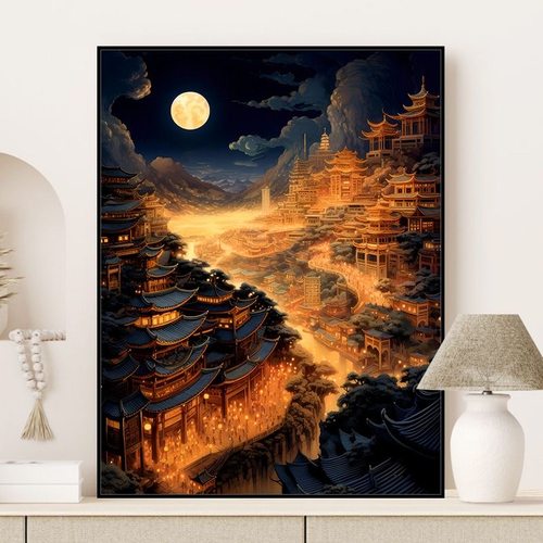 大唐盛世2025新款满钻钻石画