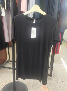 长款短袖T恤SF102091-BL圆领防紫外