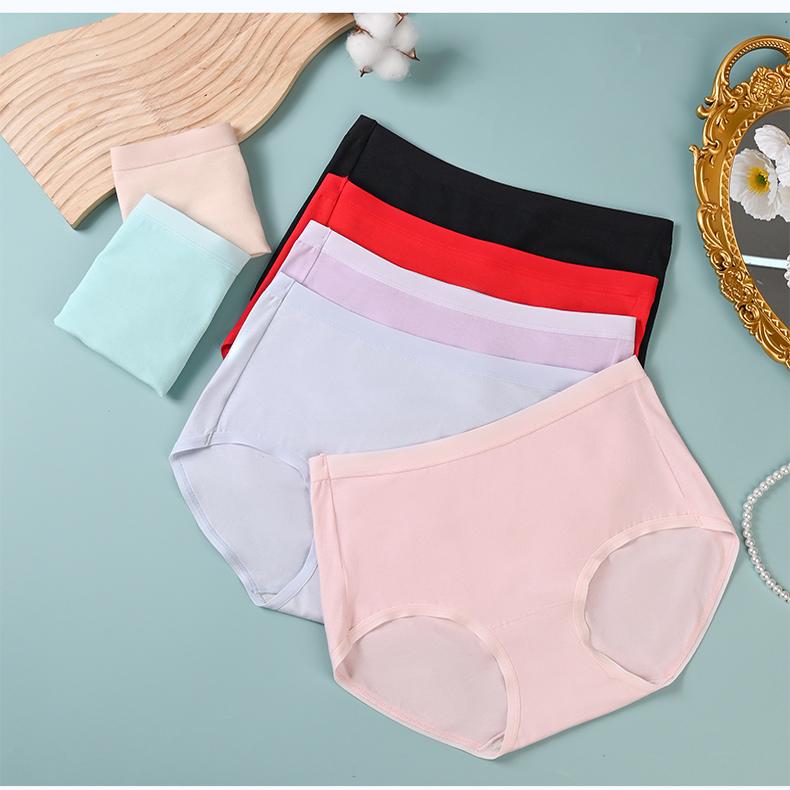 大牌首货中腰大弹力棉郎底三角裤