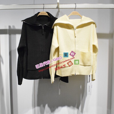 A1EDF4266女装2025冬专柜正品新款线开衫A1EDF426631-1199