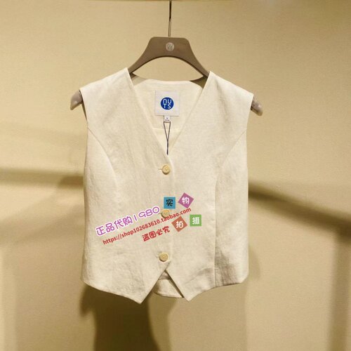 NUTS那时女装专柜正品国内代购2026夏马甲 7220302A1-559