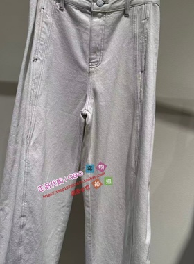 NUTS那时女装专柜正品国内代购2025冬水洗牛仔长裤6481109A1-599