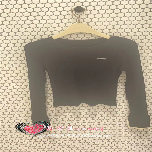 A3EEE4154 女装2024冬专柜正品百搭打底衫A3EEE4154J9