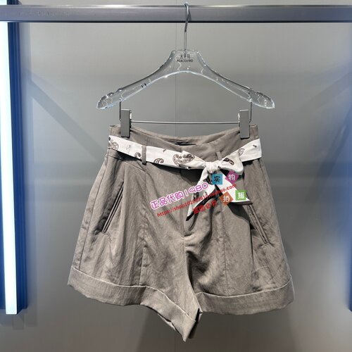 A1GCG2319 女装2026夏专柜正品新款休闲中短裤 A1GCG231937-499