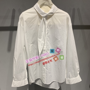 ROCOCO/洛可可女装专柜正品2025早秋新长袖衬衫52222KA1535-5699