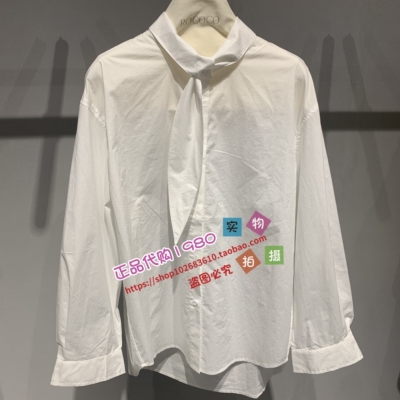ROCOCO/洛可可女装专柜正品2025早秋新长袖衬衫52222KA1535-5699