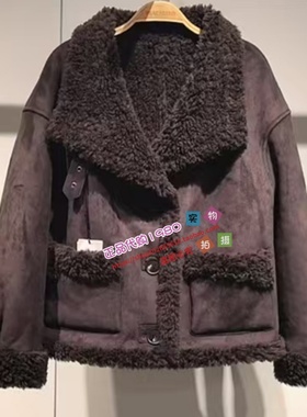 A1ADF4722 女装2025冬专柜正品新款羊毛外套A1ADF4722H6-2999