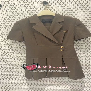 西装 2024秋专柜正品 连衣裙A1FAE315677 女装 A1FAE3156