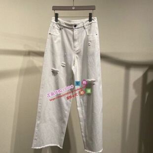 NUTS那时女装专柜正品国内代购2026春水洗牛仔长裤7131101A1-599