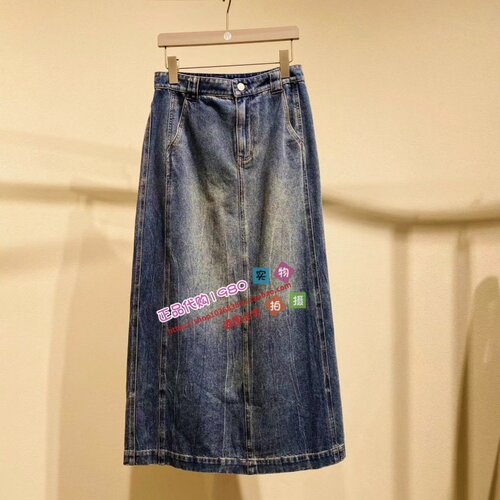 NUTS那时女装专柜正品国内代购2026夏水洗牛仔半裙 7220612A1-599