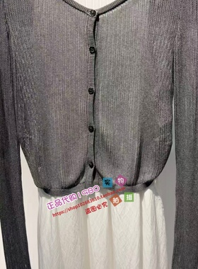A1FAG2237 女装2026夏专柜正品新款连衣裙 A1FAG2237L7-999