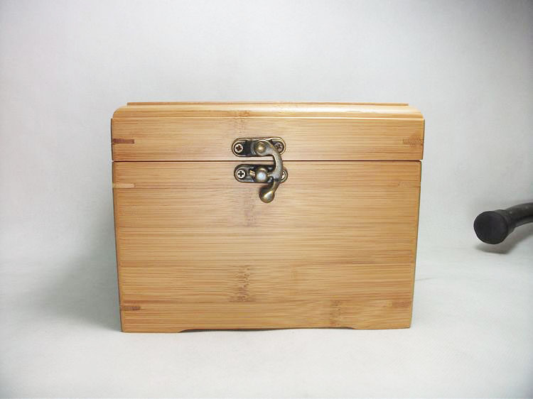 宜兴紫砂壶 锦袋手提袋 竹制铜扣 高档竹锦盒 礼品包装盒（大号）