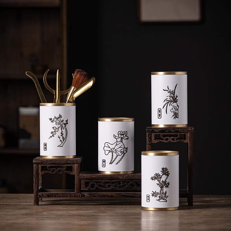 茶道六君子套装高端茶台用品大全