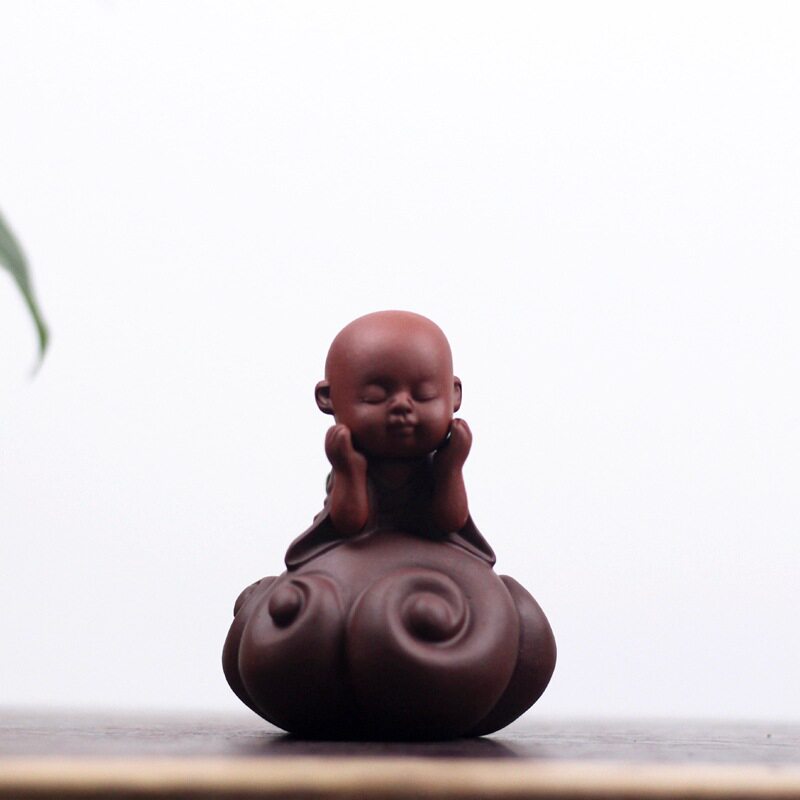 厂家直供茶宠批发宜兴紫砂雕塑逸