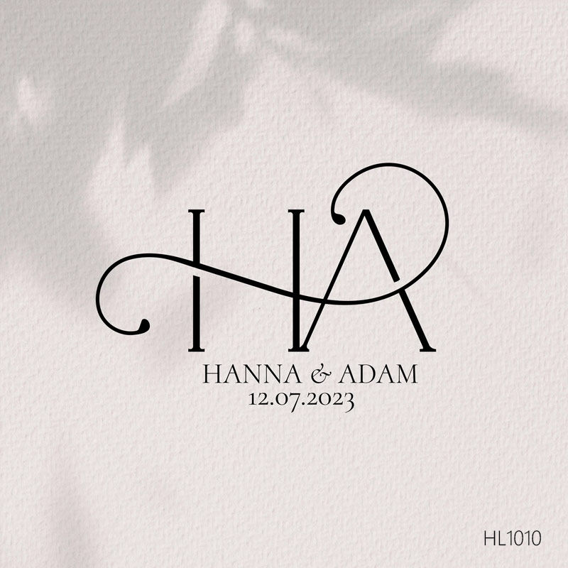 商业徽标logo设计婚礼英文首字母交叉美业高清头像店招标志lg水印