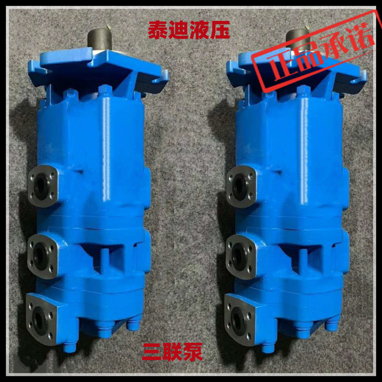 ㊣GPC4A-63-20-20-D8R三联齿轮泵 GPC4系列齿轮油泵