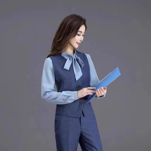 新款宝马工作服4S店领创工装西服