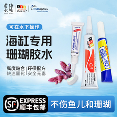 海水缸珊瑚胶水造景胶水下胶速干胶软体sps硬骨珊瑚胶LTC海水专用