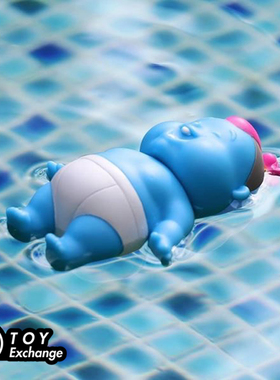 【玩具交易所】 现货UNBOX TTE限定 JIMDREAMS CHUNK 蓝色肥仔BB