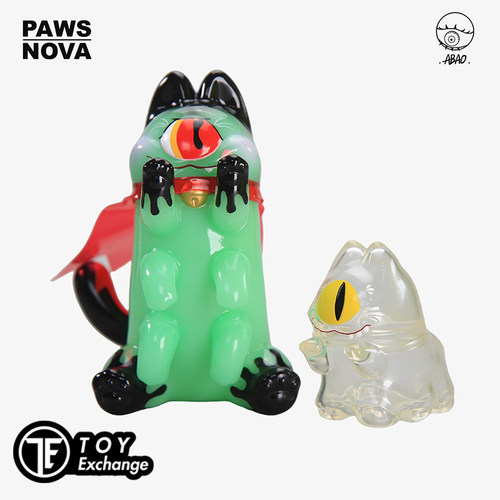 【玩具交易所】现货ABAO德古拉吸血鬼猫猫虫可爱潮玩公仔摆件