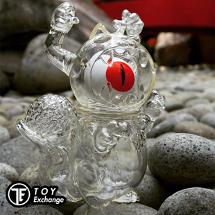 【玩具交易所】张牙舞猫 透明款限定 阿B老师 上海STS 手办公仔