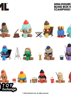【玩具交易所】现货SML Camping露营野餐盲盒潮玩公仔礼物摆件